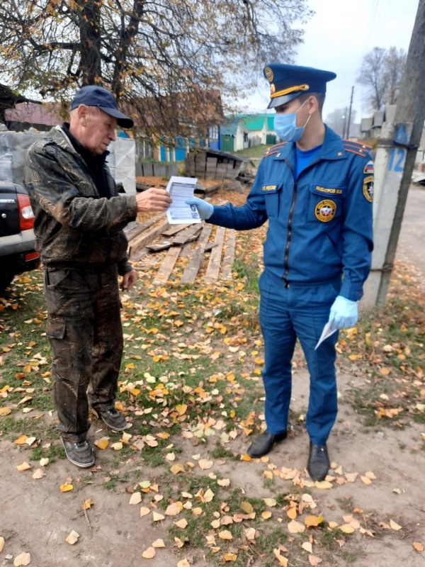 В осенне-зимний период возрастает риск пожаров в жилых домах