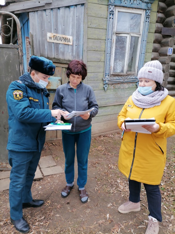 Пожарная безопасность многодетных семей — на особом кoнтроле