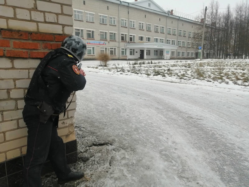 Проведено антитеррористическое учение на территории пгт Параньга