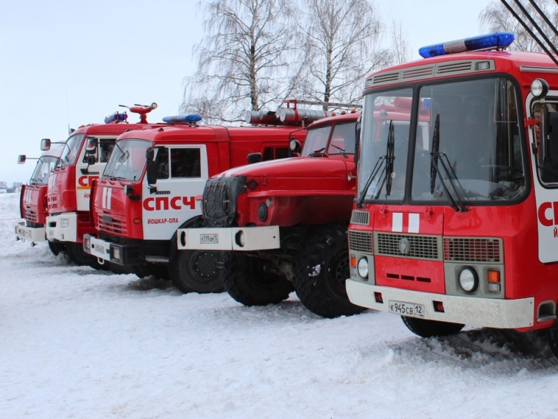 Обстановка с пожарами в республике за прошедшие новогодние праздники