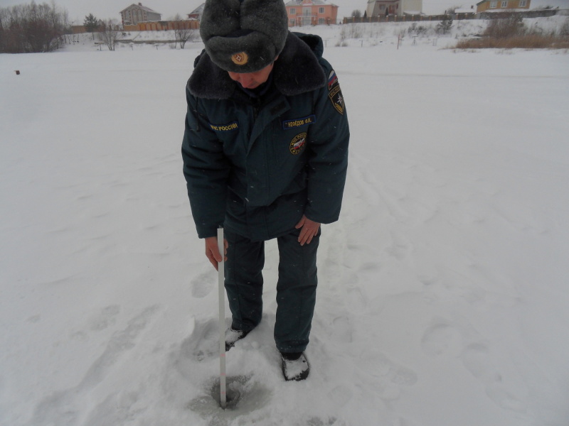 Ледовая обстановка на водоёмах республики