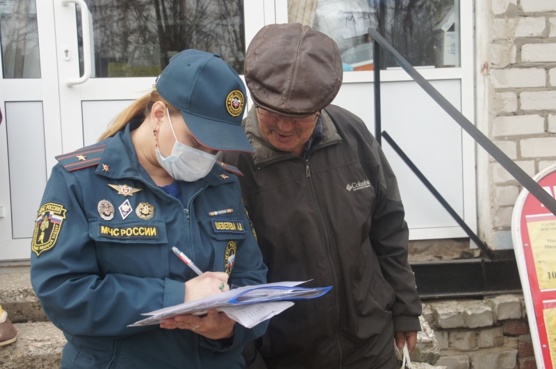 В селе Семёновка прошёл сход населения, посвященный начавшемуся пожароопасному периоду