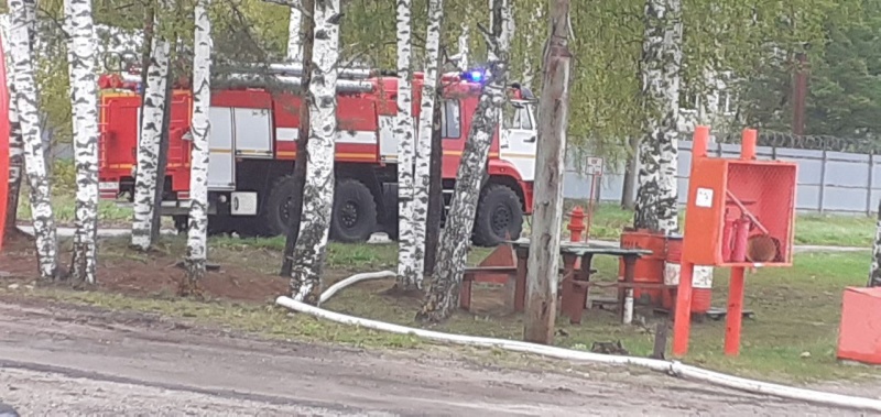 В йошкар-олинском аэропорту проведены пожарно-тактические учения