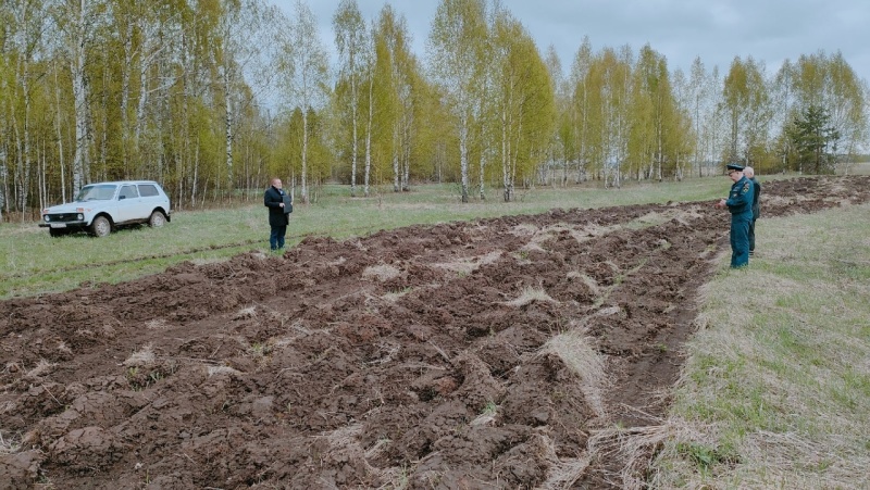 На контроле сотрудников МЧС населенные пункты,  подверженные угрозе природных пожаров