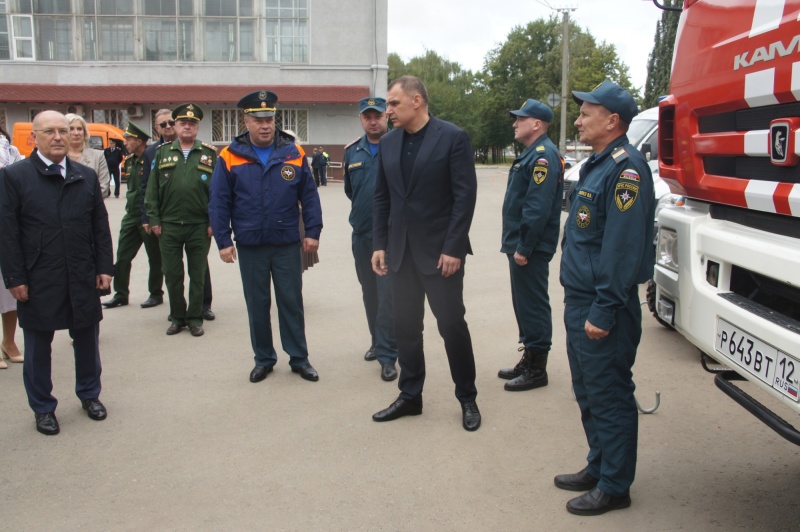 Представители спасательного ведомства приняли участие в слёте “Юнармии”