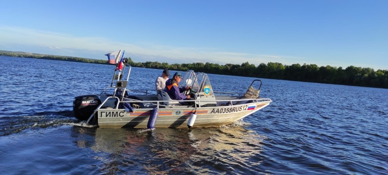 Сотрудники ГИМС осущeствляют патрулирование на водоемах республики