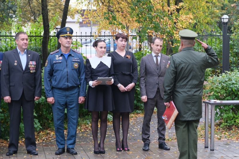 Спасательное ведомство активно участвует в жизни кадетов