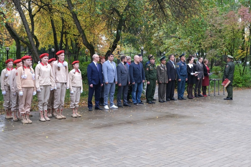 Спасательное ведомство активно участвует в жизни кадетов