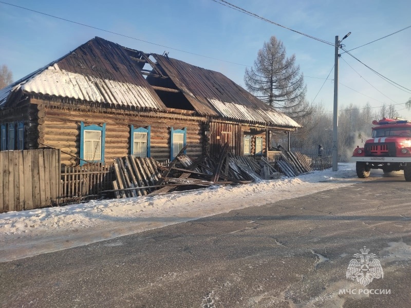 В Мари-Турекском районе на пожаре спасена пожилая супружеская пара