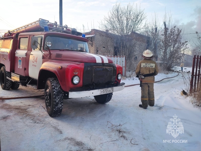 В Мари-Турекском районе на пожаре получили ожоги двое мужчин