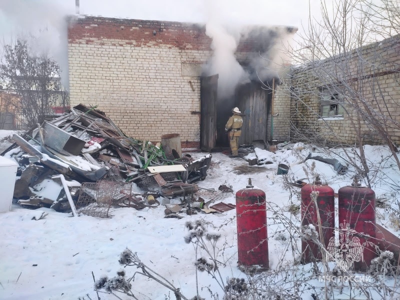 В Мари-Турекском районе на пожаре получили ожоги двое мужчин