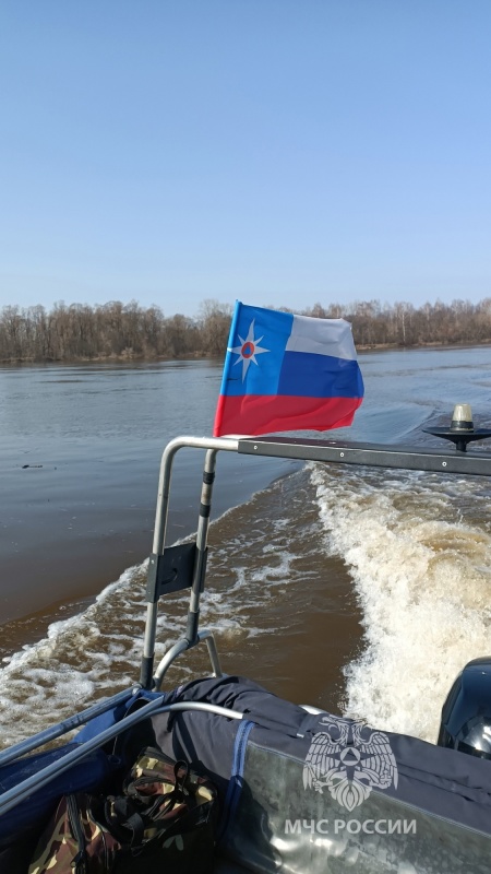 Сотрудники Центра ГИМС провели первое патрулирование водоемов Республики Марий Эл в этом году