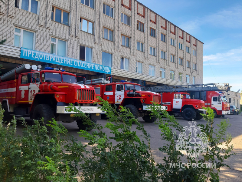 40-летний юбилей 12-й пожарно-спасательной части города Волжска