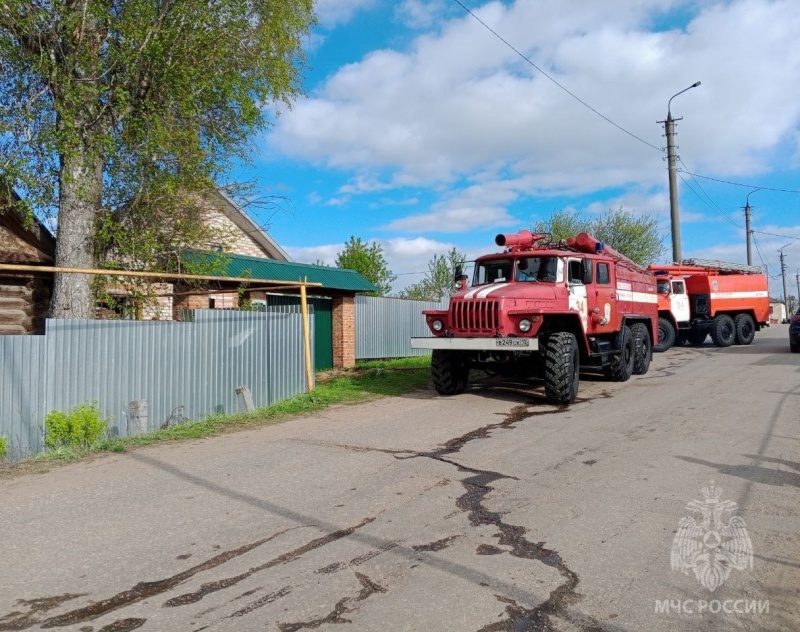 Двойная трагедия произошла на пожаре в поселке Мари-Турек