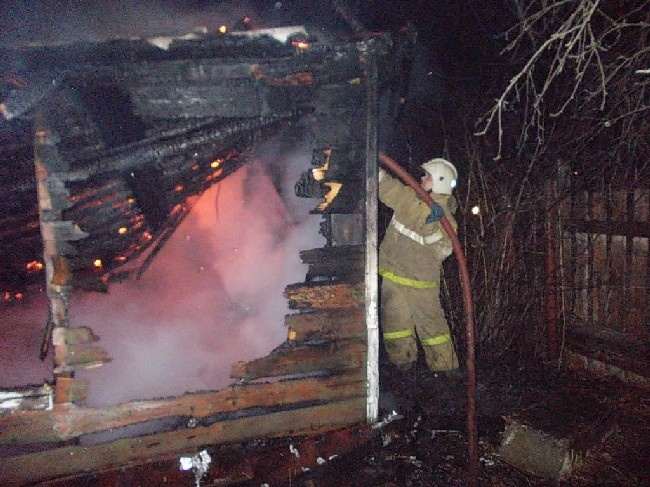 Пожар в Советском районе