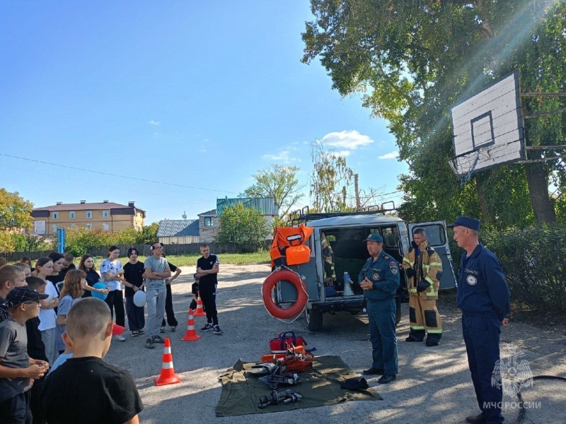 Очередной урoк безопасности проведен успешно