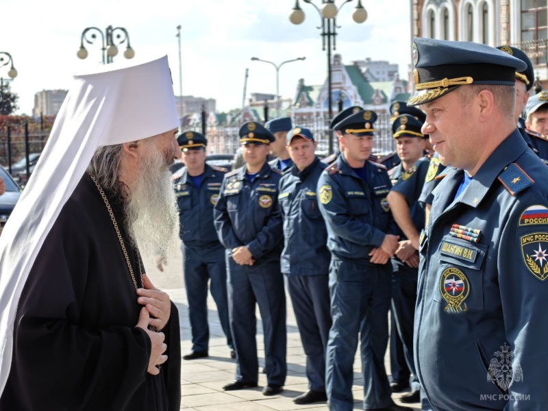 В Йошкар-Оле прошёл молебен в честь иконы Божией Матери «Неопалимая Купина»