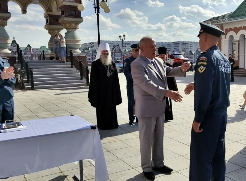 В Йошкар-Оле прошёл молебен в честь иконы Божией Матери «Неопалимая Купина»