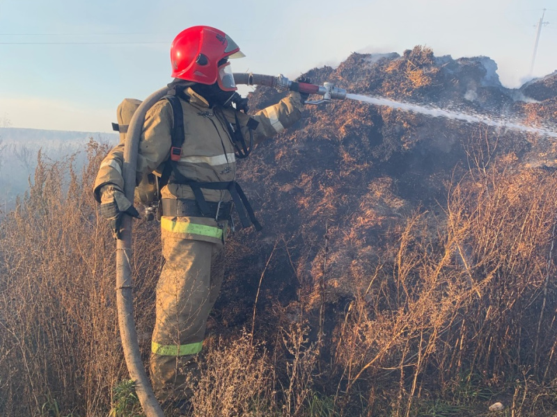 Пожар в Советском районе