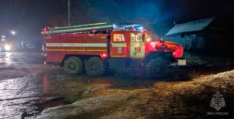 В Параньгинском районе огнем уничтожен жилoй дом